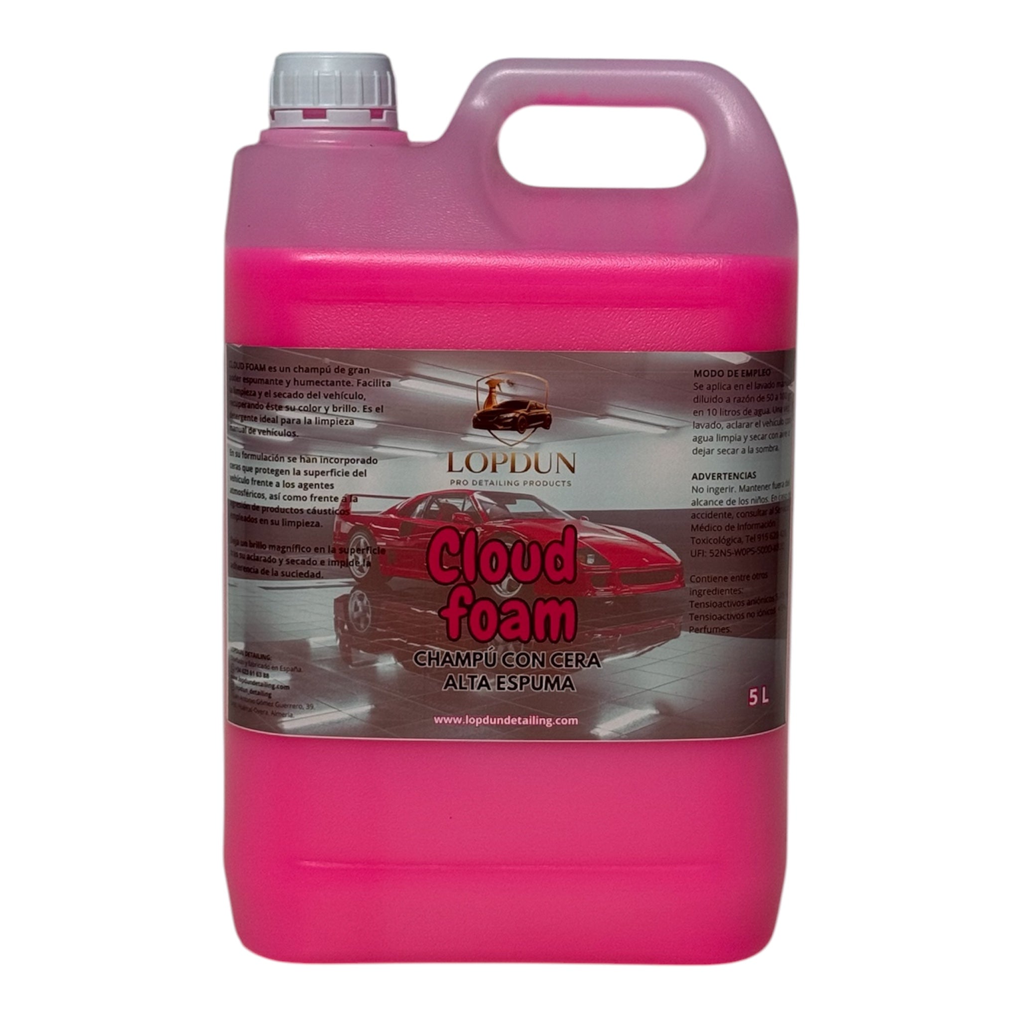 CHAMPÚ PH NEUTRO con CERA 5L